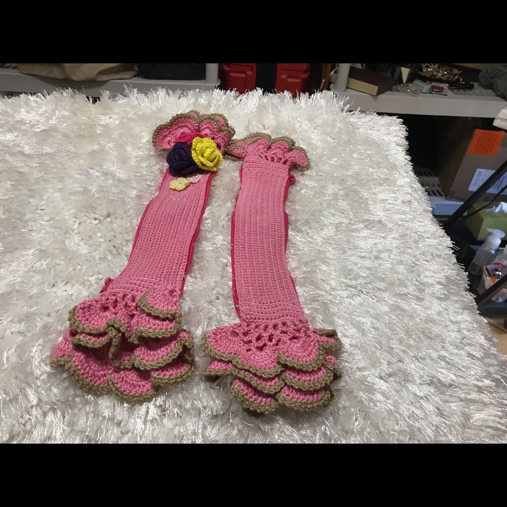 Pink twillies hand made .